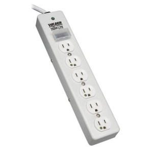 10' Hospital-Grade Surge Protector w/ 6 Outlets