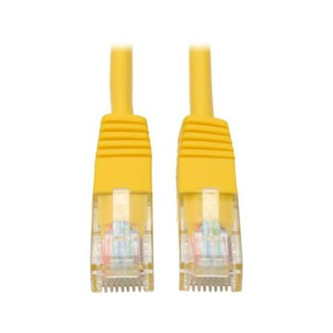 Cat5e 350MHz Patch Cable (RJ45 M/M) - Yellow, 6'