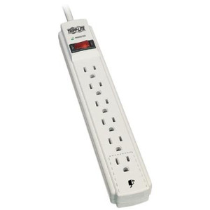 8' Protect It! 6-Outlet Surge Protector R/A 5-15P
