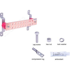 HARGER 1/4" x 2" x 16" Ground Bar Kit