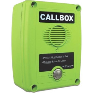 RITRON XD Series 2-Way Radio Call Box VHF Licensed Business Band Frequencies 150-165MHz, Hi-Viz green, Relay.software programming kit (RQX-PCPK-1) is required