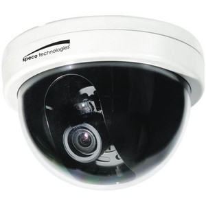 SPECO HD-TVI 2MP Intensifier T Indoor Dome Camera, 2.8-12mm Lens, White Housing