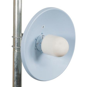 KP PERFORMANCE 1-Foot Parabolic Antenna 3.5 - 3.8 GHz with 2 x N-type Connectors