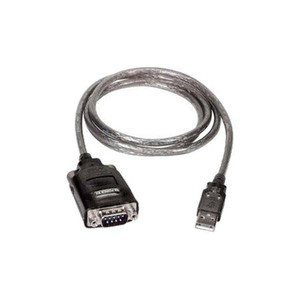 L-COM USB to RS232 Converter Cable 1.0 meter, used to Connect a USB port on a PC or laptop to legacy RS232 devices such as PDA's, GPS systems etc.
