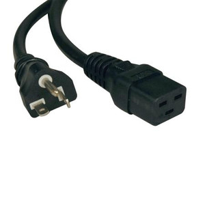 TRIPP LITE 10' AC Power Cord, C19 to 5-20P, 3x12AWG 125V 20A.