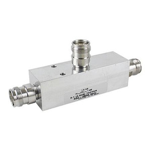 MICROLAB 350-5850 MHz 3dB low PIM tapper -161dBc rating. IP67 rated. 2:1 output ratio. 500 watts. 4.3-10 female terminations.