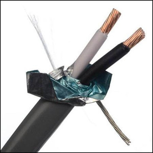 BELDEN 1000' 12 AWG bare copper multi-conductor, commercial audio systems, 2 conductors cabled.