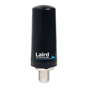 LAIRD 450-470 MHz Phantom 3 dB low visibility white antenna. Permanent N Female connector base. No metal ground plane required. BLACK