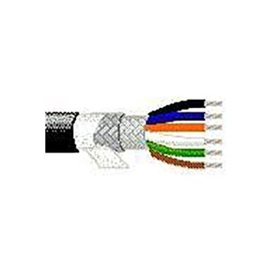 BELDEN Mic, 20 AWG stranded (26x34) high-conductivity TC conductors, cabled, rubber insulation, cotton wrap, rayon braid,TC braid shield,EPDM rubber jacket