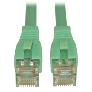 20' Augmented Cat6/6a 10G Assembly RJ45 M/M Aqua