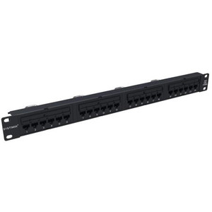 COMMSCOPE 24-Port 1100 GS6 Network category 6A panel for #22- #24 AWG conductors.