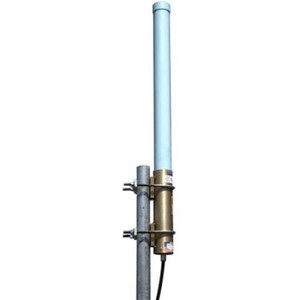 TELEWAVE 806-896 MHz omnidirectional collinear antenna. 2.5dB gain, 500 watt. Direct 7-16 DIN female term. Incl jumper w/N type Male term. and mounting hardwar