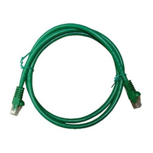 BELDEN 14' Category 6 + Patch Cord, bonded-pair, 4 pair, 24 AWG solid, CMR, T568A/B-T568A/B, green jacket.