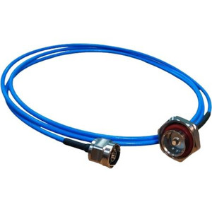 ADVANCED RF 2 Foot 4.3-10 Male ( Straight) to 4.3-10 Female (Straight) Low Pim Jumper Cable