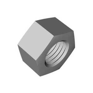 COMMSCOPE Stainless Steel Hex Nut, 3/8 in