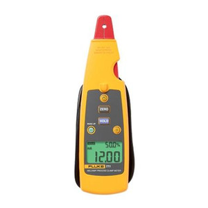 The Fluke 771 (2646347) mA Clamp Meter. 0.2% accuracy, 0.01 mA resolution and sensitivity. 4-20 mA measurements without loop breaking.