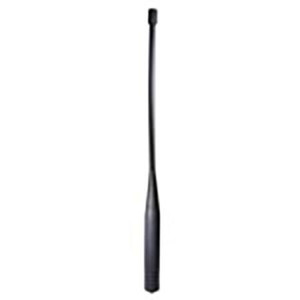 150-174 MHz, Broad Band, Flexible, Molded, Rugged & Weatherproof, Molded 1/4 wave portable antenna, SFK connector, Unity Gain, Kenwood