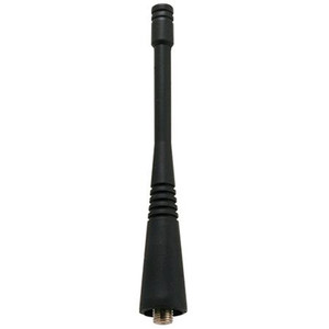 EM-P90111-SF 1/4 Wave Direct OEM Replacement Portable Antenna 698-870 MHz 2dBi Gain, 4" Flexible, Rugged & Weatherproof, Integrated/Molded Cap