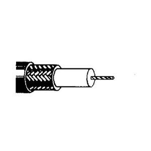 BELDEN RG59 75 ohm, stranded center conductor cable for TV. 95% shield cov. 10.1dB loss per 100' @ 900 MHz. 1000 FT spool.