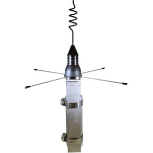 E/M WAVE NMO Antenna to Base Station Conversion, 800/900 MHz Antennas (sold separately) Stainless Steel & Brass Corrosion Resistant, w/Mounting Clamps