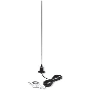 LARSEN 450-470 MHz 2.5 dB antenna. No ground plane required. Includes 17' RG-58A/U cable connected to coil and UHF male connector.
