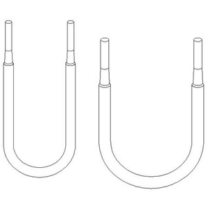 HARGER Flexible bonding jumpers that can be used with our universal pipe clamps or can be exothermically welded to the fence or gate post. use with 4/0 cable.