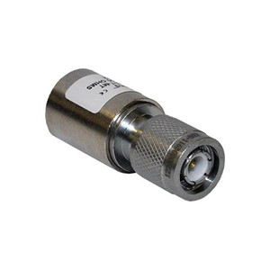 BIRD dry RF coaxial load resistor. 5 watts continuous, male TNC connector. .