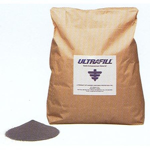 HARGER "Ultrafill" ground enhancement material. Improves grounding regardless of soil conditions. Use in rocky or sandy soil. 50 pound bag.