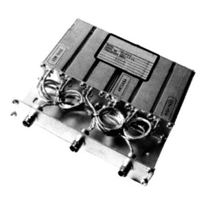 SINCLAIR 160-174 MHz Mobile Duplexer. Notch (reject) type. Six cavity. 5 Mhz separation. BNC/F connectors. *TESSCO tune or field tune.
