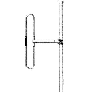 SINCLAIR 138-174 MHz single dipole array for side mounting. 2dB bi-directional gain, 300 watt. Incl harness with N/M term. Order clamps sep. 1/2 wave spacing