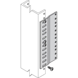 B-LINE BY EATON Adapter plate set for mounting 19"equipment on 23"racks. mounting screws included and this has 1 mounting hole and 4 mounting screw. TG