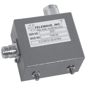 TELEWAVE 30-54 MHz matches Tx to load. 400 watts. .