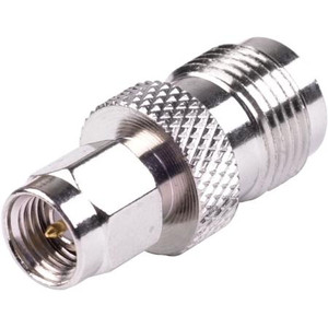 RF INDUSTRIES TNC female to SMA male straight adapter. .
