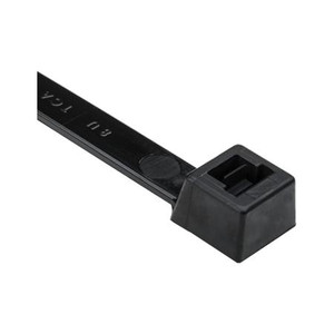 TYTON 15" x 3/8" heavy locking cable tie. Black color. 25 pieces per pack. 175 Lb Tensile strength. Made of Nylon 6/6. UV rated
