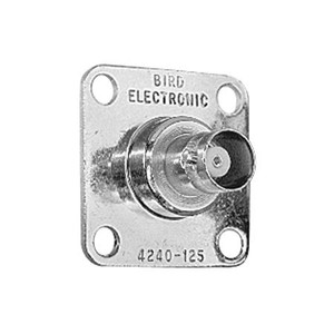 BIRD female BNC QC connector for the 43, 4304A, 4308, 4430, and 4431 series wattmeters. .