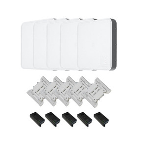 Tarana Wireless G1 6GHz Bundle Pack Outdoor Remote / Residential Node (RN) with Integrated Antenna, Mounting Kit and PoE Injector, 5.725-5.850GHz / 5.925-6.425GHz / 6.525-6.875GHz, FCC. 5-Pack Bulk Packaging
