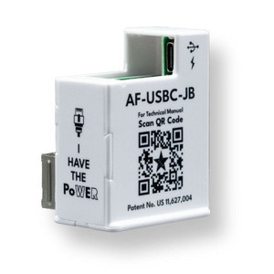 POE to USB-C Power and Data Delivery with 15 Watt Output for iPad Air, Surface Go, Galaxy Tab and More - 10/100 Mbps with USB-C Cable Included