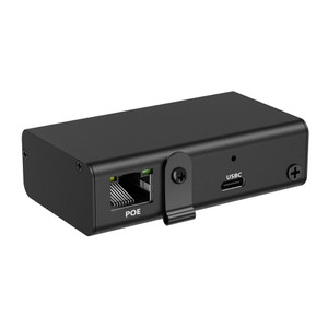 Gigabit PoE+ (802.3at) to USB-C Power + Data Delivery with 25 Watt Output - USB-C compatible w/ iPad Pro 12.9", Surface Go, Galaxy Tab - USB-C Cable Included