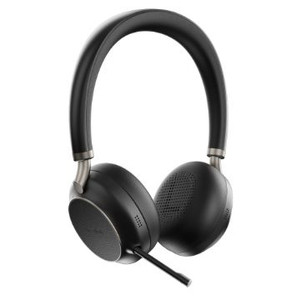 Yealink BH76-Teams-BLK-C-WCS Premium Bluetooth Headset w/Charge Stand Teams Black USB-C