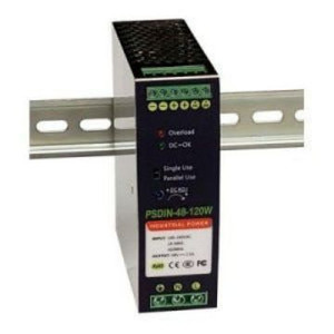 Tycon Power Systems PSDIN-48-240W 48VDC 240W 120/240VAC DIN Rail Mounted