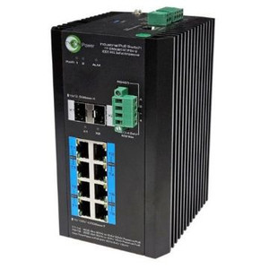 Tycon Power Systems TP-SW8GBT/AT/PSV-U Gigabit PoE Switch 8-Port Switch L2