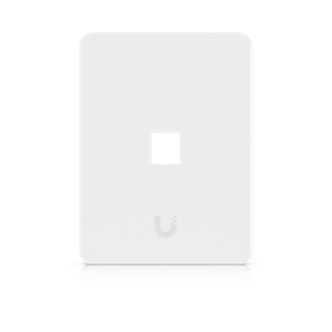Ubiquiti UACC-WP-Keystone-V-1P Vertical Universal Paintable Keystone Wall Plate 1-Port 4Pk