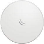 Wireless Wire nRAY 60GHz Gigabit Link, Pair of Preconfigured LHGG-60ad Devices with Antennas, 802.11ad, 2-core 1.2GHz CPU, 256MB RAM, 1x GLAN, RouterOS L3, PoE, PSU