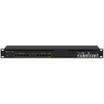 RouterBOARD 2011iL-RM with Atheros 74K MIPS CPU, 64MB RAM, 5x LAN, 5x Gigabit LAN ports, RouterOS L4, 1U rackmount case, PSU. Sale price while supplies last