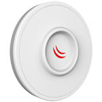 Disc Lite5 with 5GHz Dual Chain 802.11a/n Radio, 21 dBi Antenna, 600MHz CPU, 64MB RAM, 1x LAN, PoE, PSU, pole mount, RouterOS L3, US version