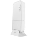 wAP 60GHz CPE with Phase array 60 degree Antenna, 802.11ad, 716MHz CPU, 256MB RAM, 1x Gigabit LAN, POE, PSU, Outdoor Enclosure, RouterOS L4. Sale price while supplies last