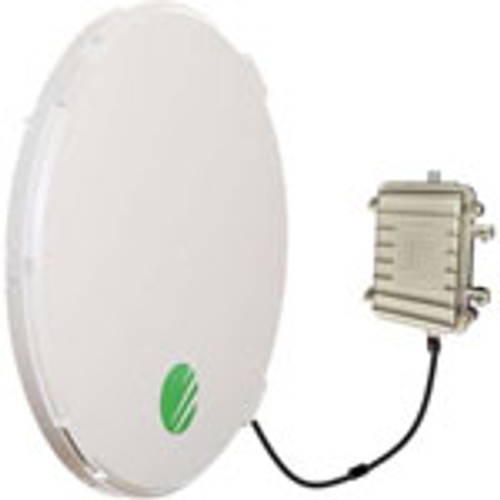 2ft 50 dBi E-band Heated Antenna for EtherHaul Radios with Mounting Kit, Supports 71-76 and 81-86GHz frequencies. Requires EH-HEAT-CONT Controller