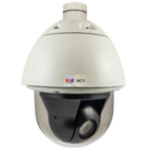 2MP Outdoor Speed Dome Camera with D/N, Extreme WDR, SLLS, 20x Zoom Lens, f4.7-94mm/F1.6-3.5, DC iris, Auto Focus, H.264, 1080p/60fps, 2D+3D DNR, Audio, High PoE/AC24V, IP67, IK10, DI/DO, Built-in Analytics