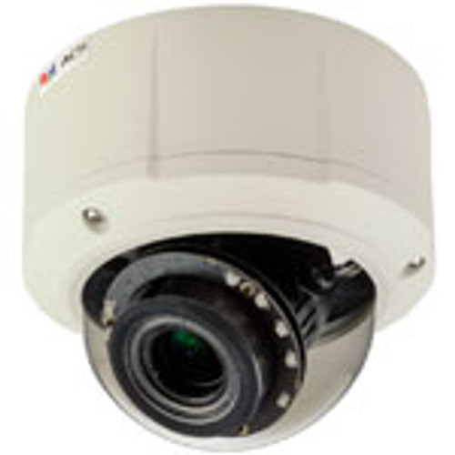 10MP Outdoor Zoom Dome Camera with D/N, Adaptive IR, Basic WDR, 4.3x Zoom Lens, f3.1-13.3mm/F1.4-4.0, P-Iris, H.264, 1080p/30fps, DNR, Audio, MicroSDHC/MicroSDXC, PoE, IP67, IK10, DI/DO