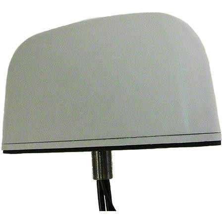 MOBILE MARK 694-960/1710-2700 MHz multi band with Cellular/LTE MIMO and No GPS RF-195 and SMA Male connectors 10' LTB301-3C3C00-GRY-120